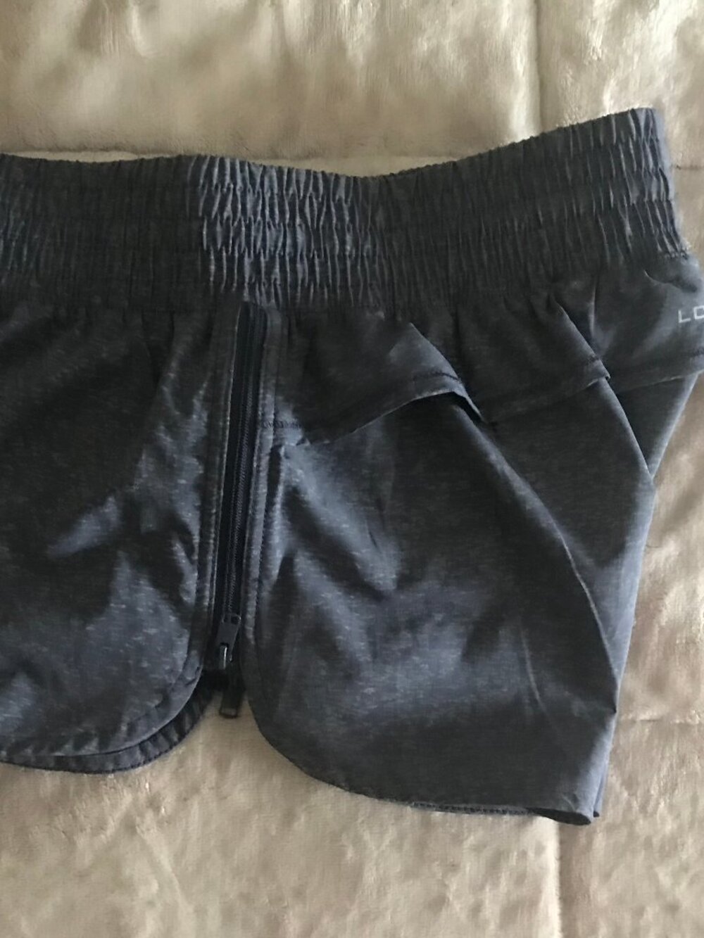 Lorna Jane Running Shorts - size M - Dark Gray Color